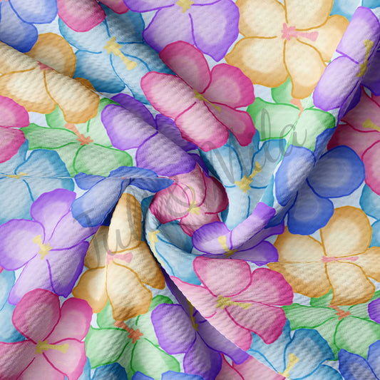 Bullet Textured Fabric Floral108