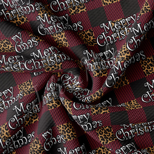 Christmas Bullet Fabric AC206