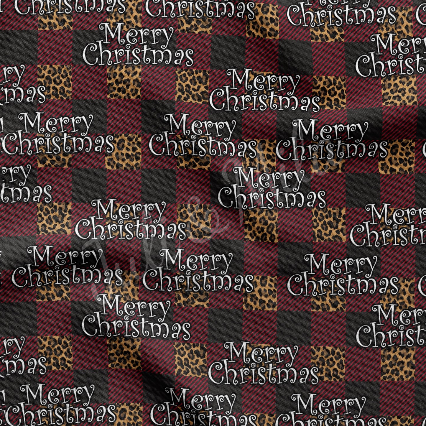 Christmas Bullet Fabric AC206