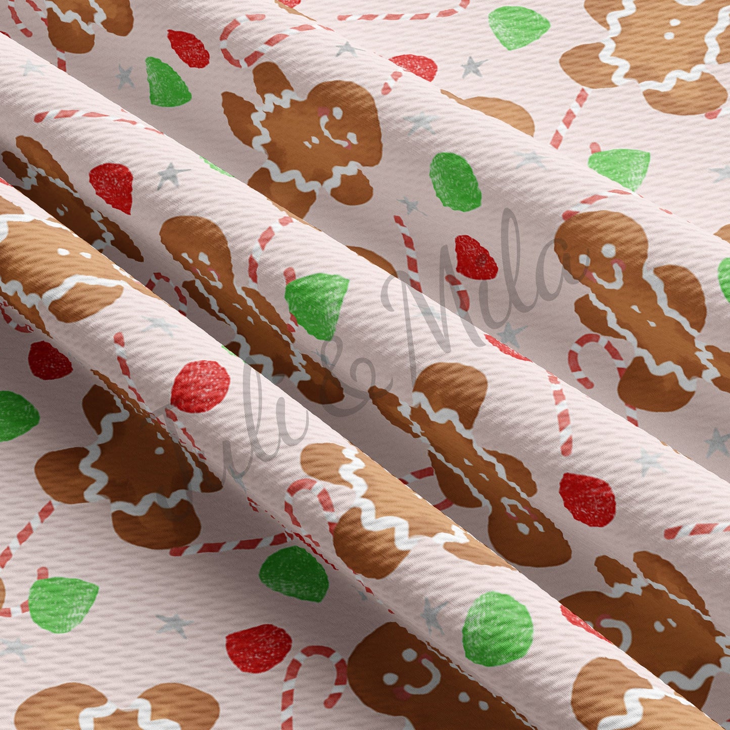 Christmas Bullet Fabric AA587