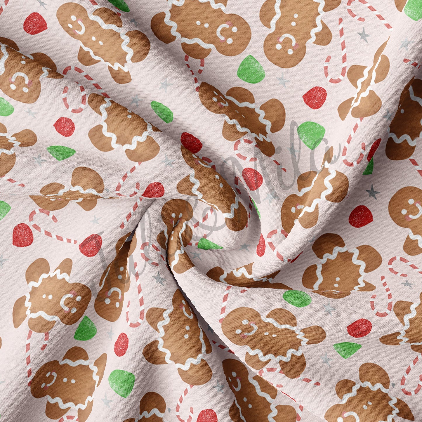 Christmas Bullet Fabric AA587