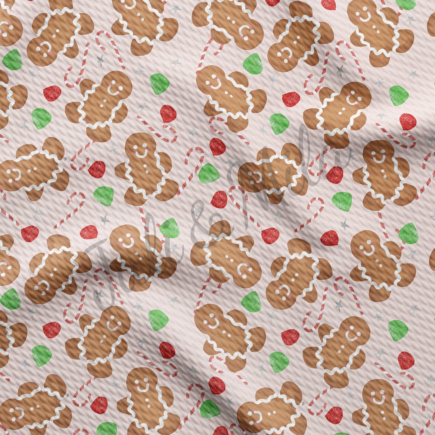 Christmas Bullet Fabric AA587