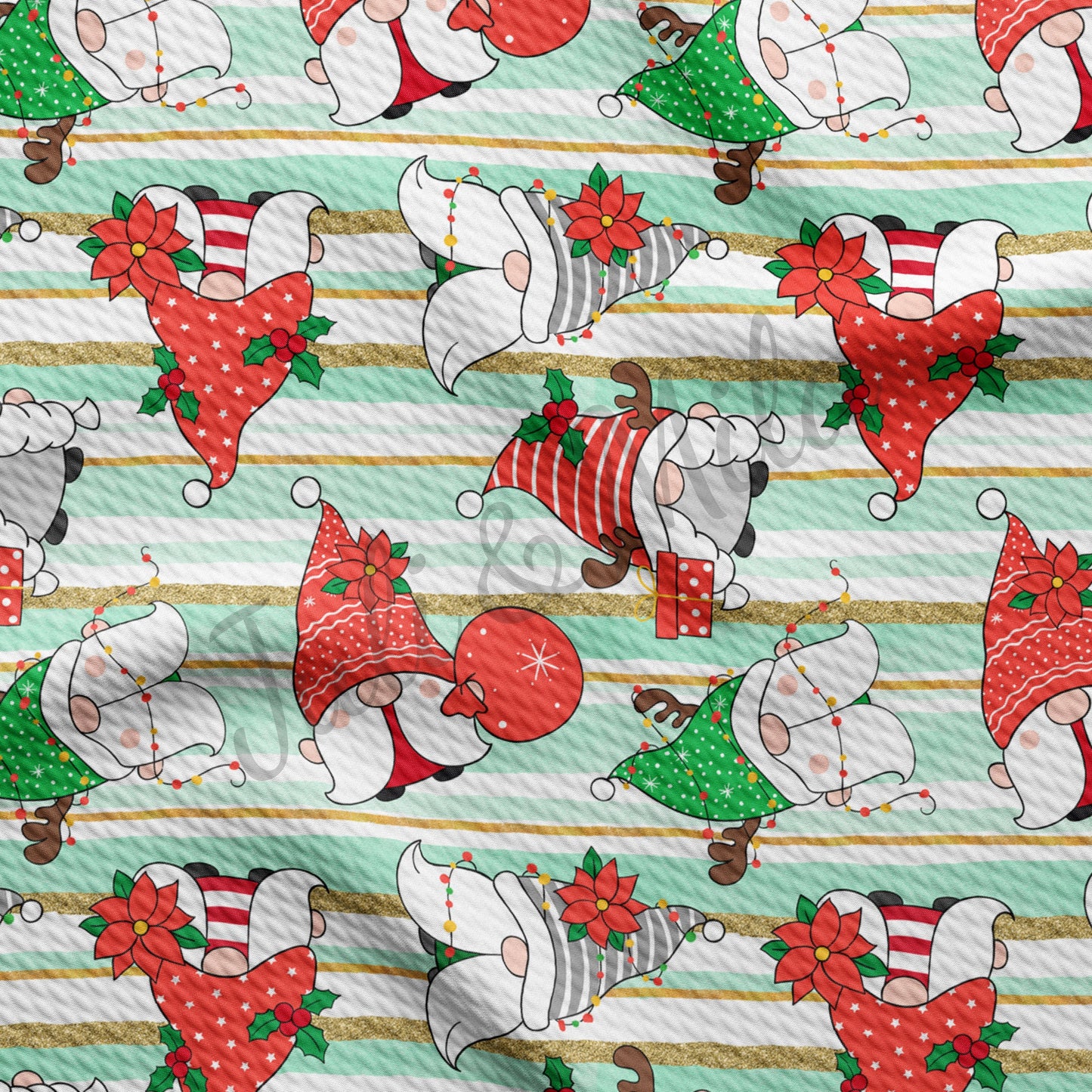 Christmas Bullet Fabric AC118