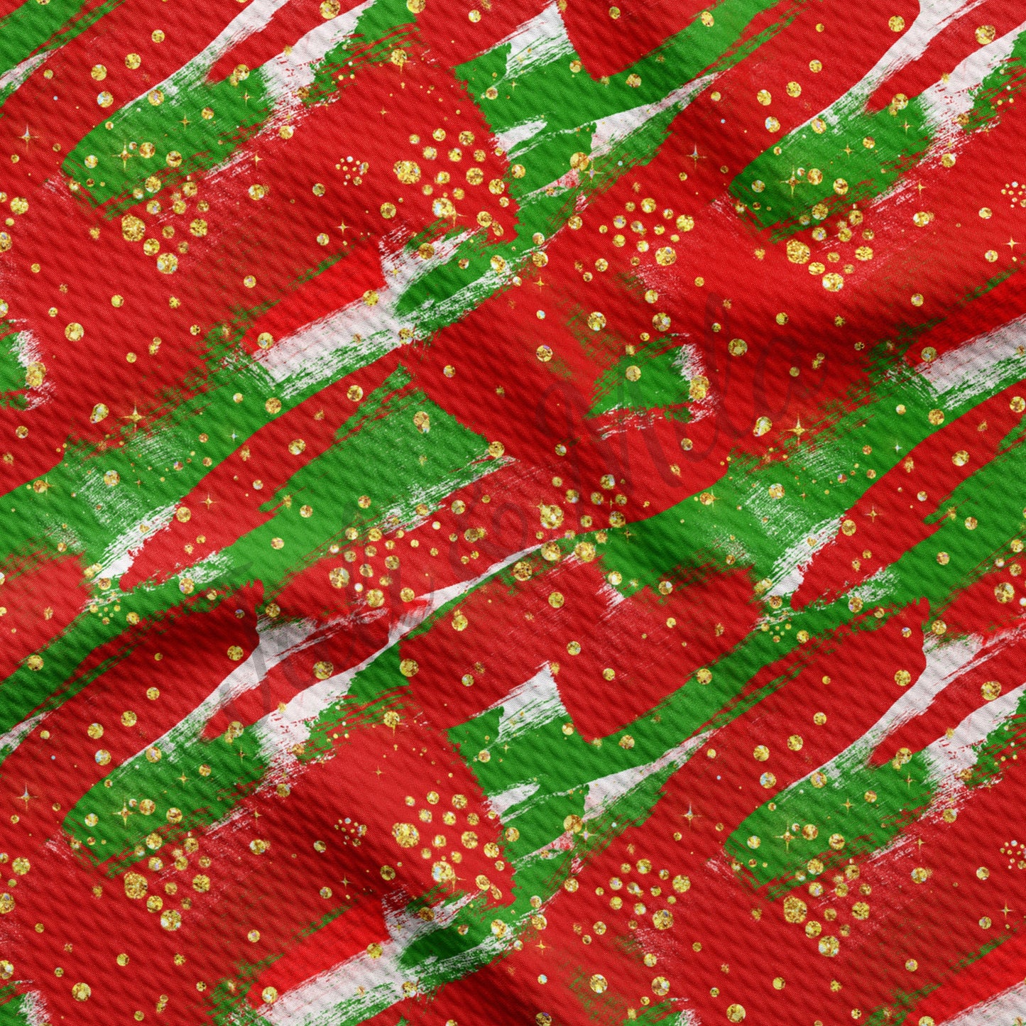 Christmas Bullet Fabric AC119