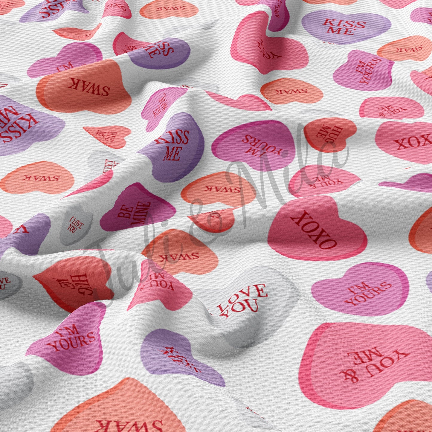 Valentines Day Bullet Fabric VD34