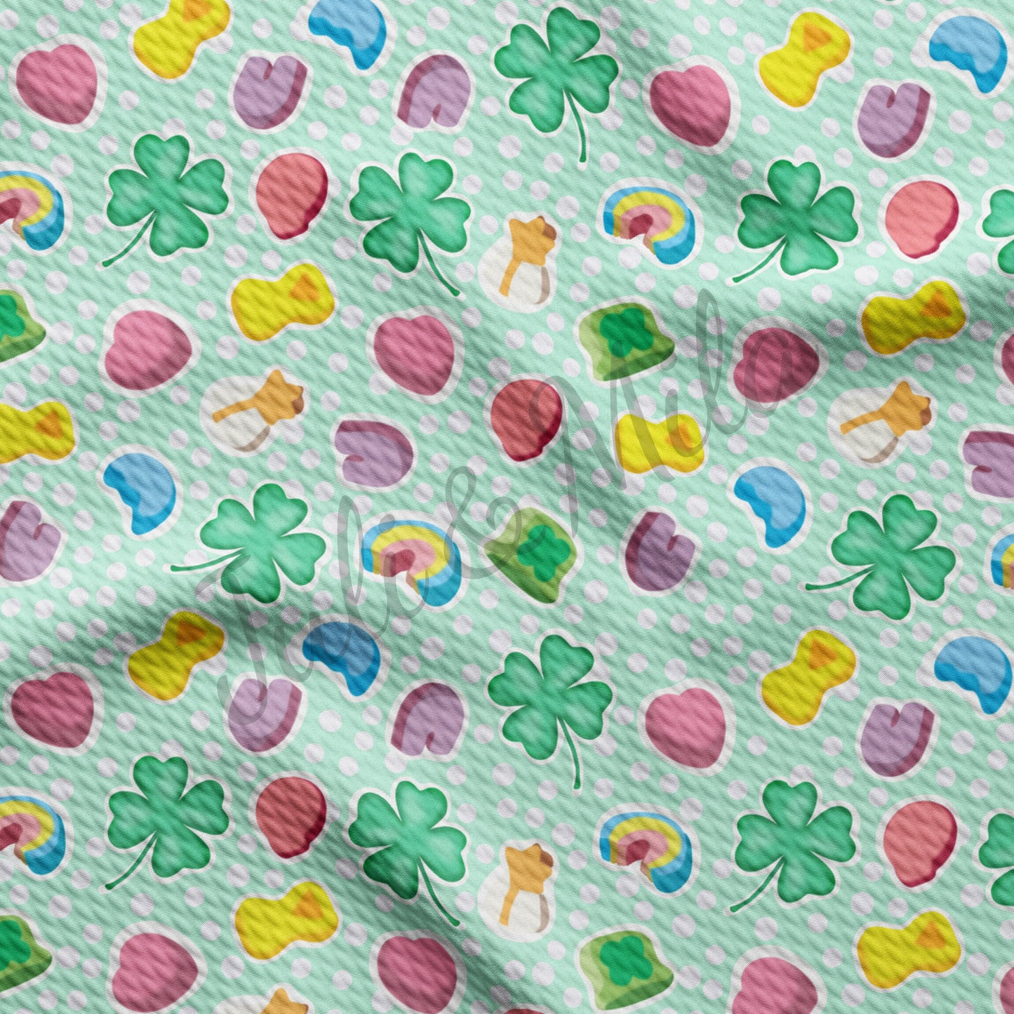 st Patrick’s day Bullet Textured Fabric Patrick15