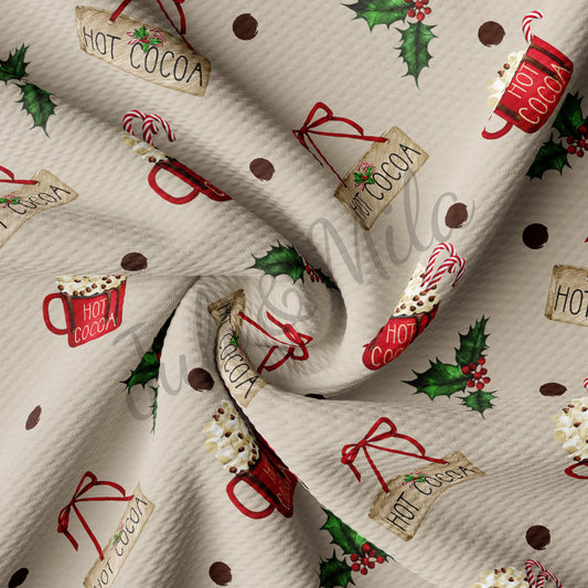 Christmas Bullet Fabric AC84