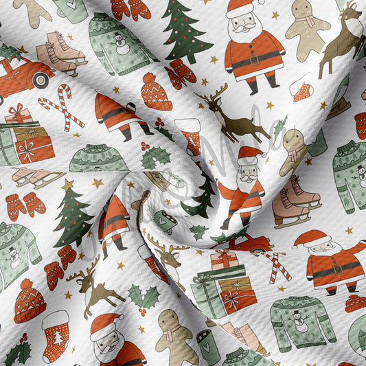 Christmas Bullet Fabric AC91