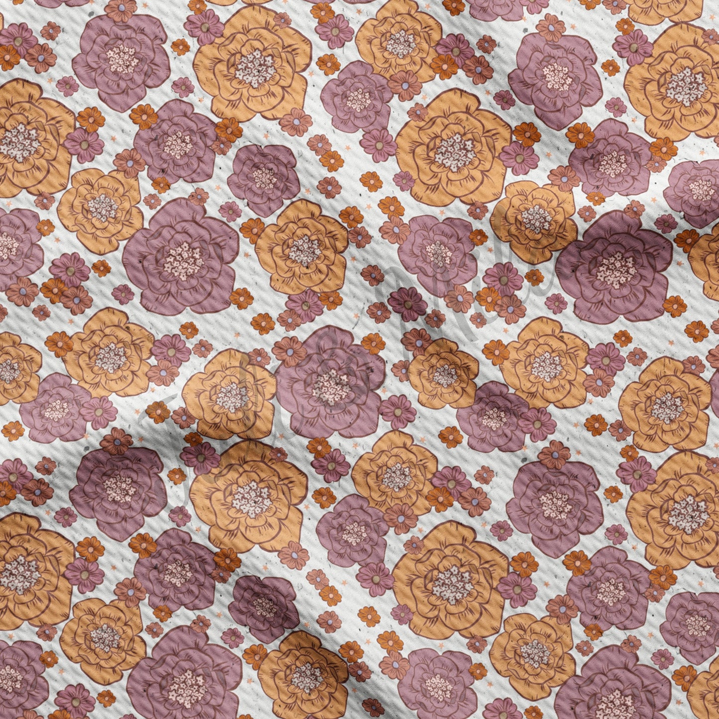 Bullet Textured Fabric Floral105