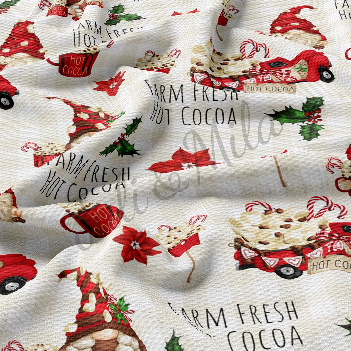 Christmas Bullet Fabric AC88