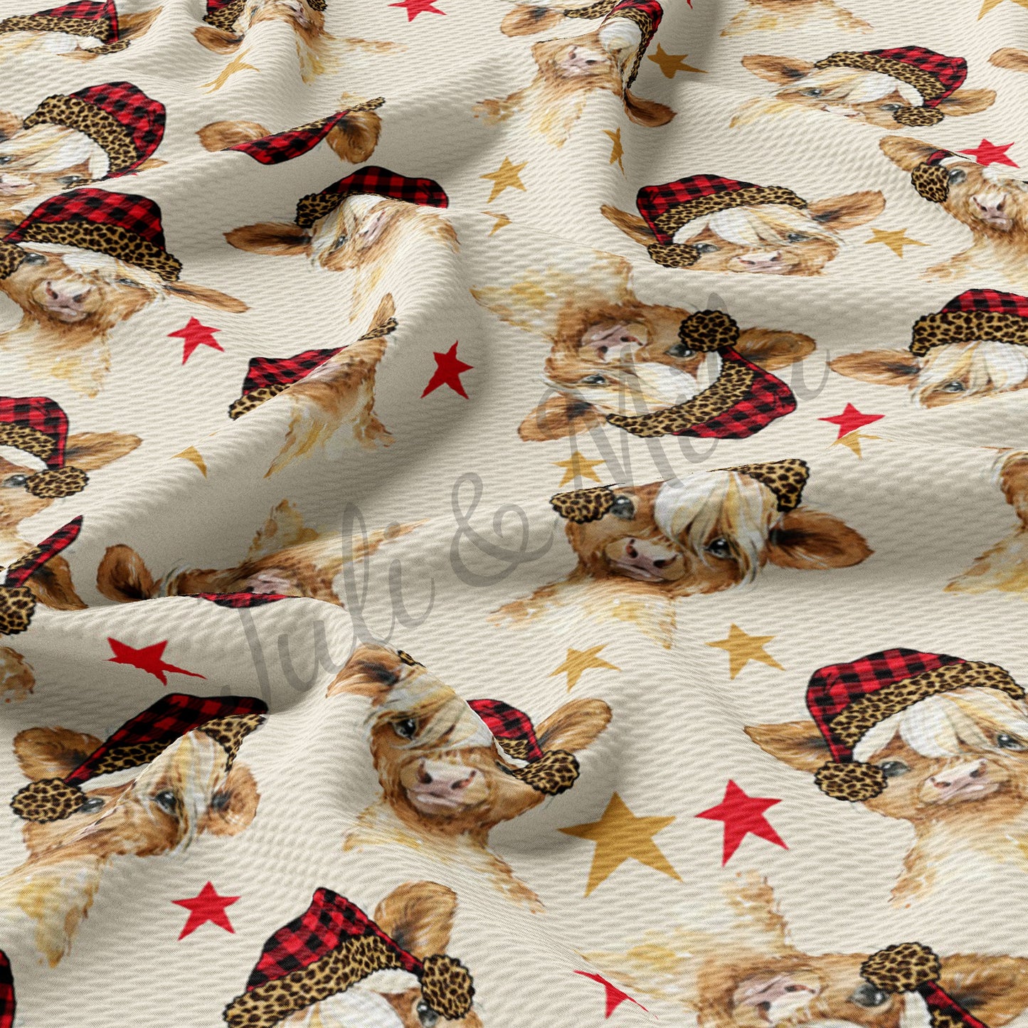 Christmas Bullet Fabric AC102