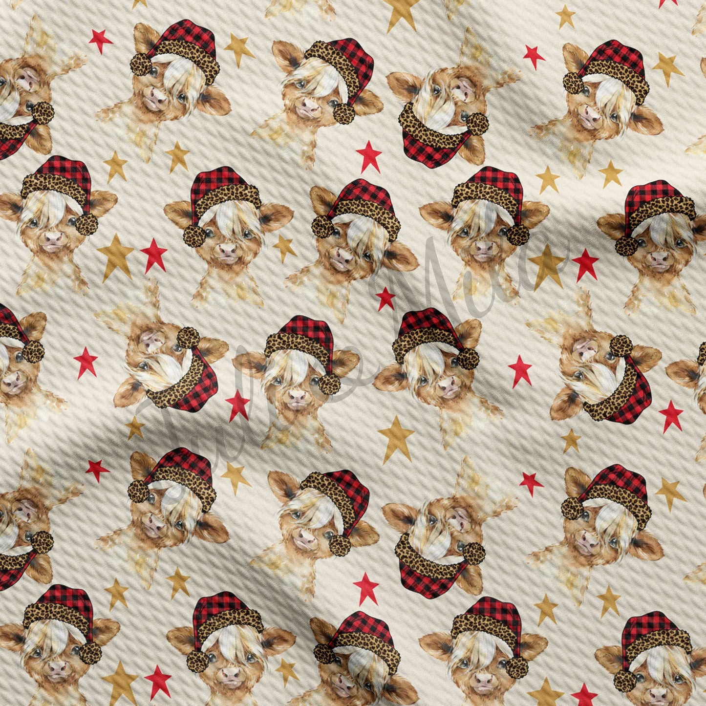 Christmas Bullet Fabric AC102