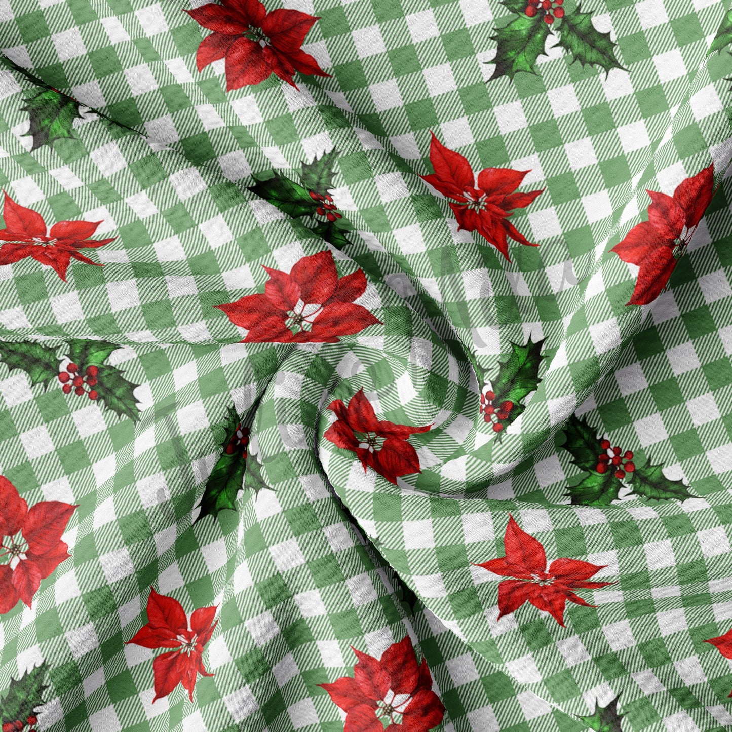 Christmas Bullet Fabric AC82