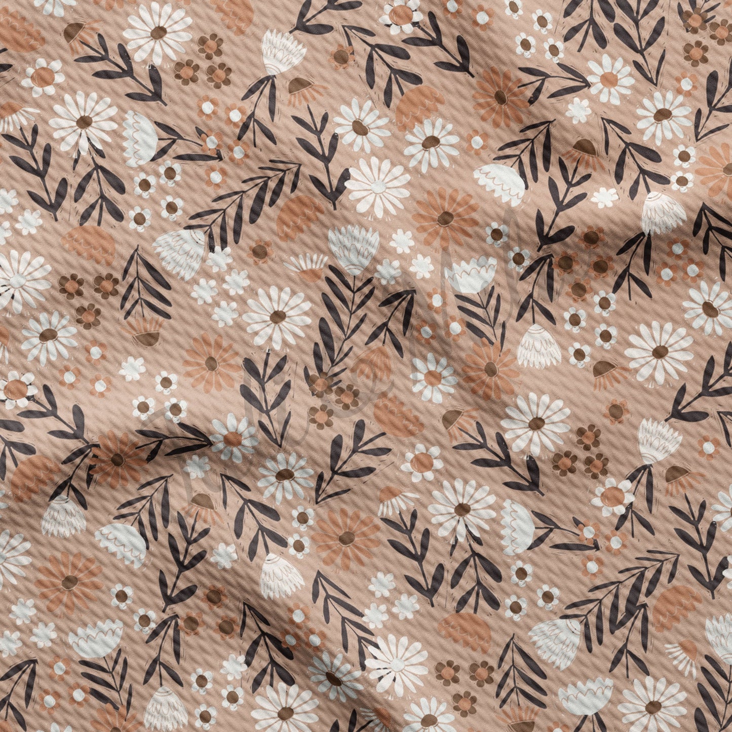 Bullet Textured Fabric Floral112