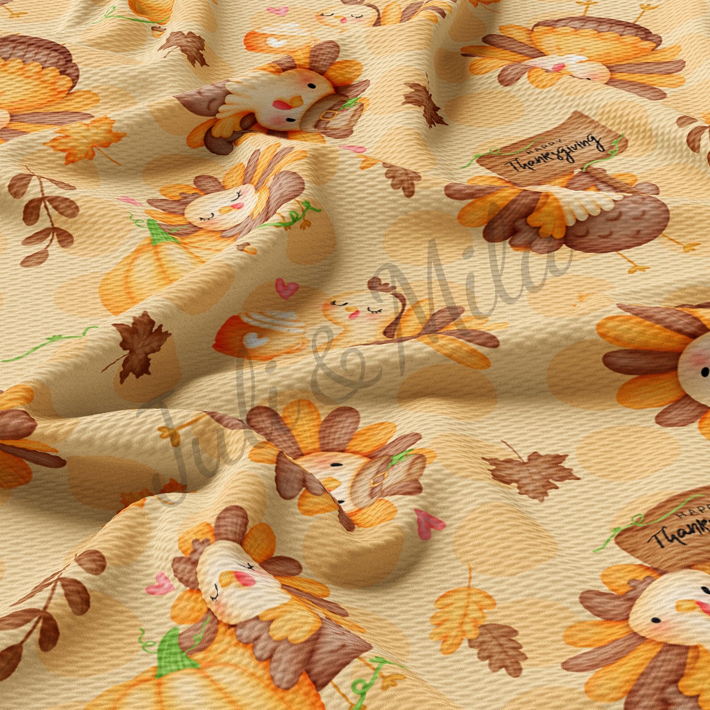 Printed Liverpool Bullet Textured Fabric by the yard 4Way Stretch Solid Strip Thick Knit Jersey Liverpool Fabric pumpkin119