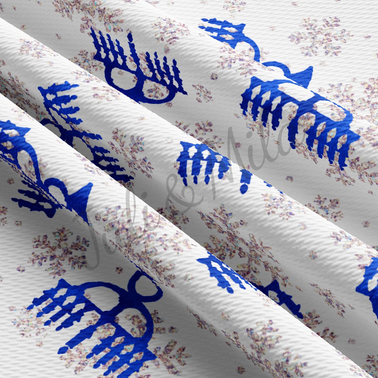 Hanukkah Bullet Fabric AC202