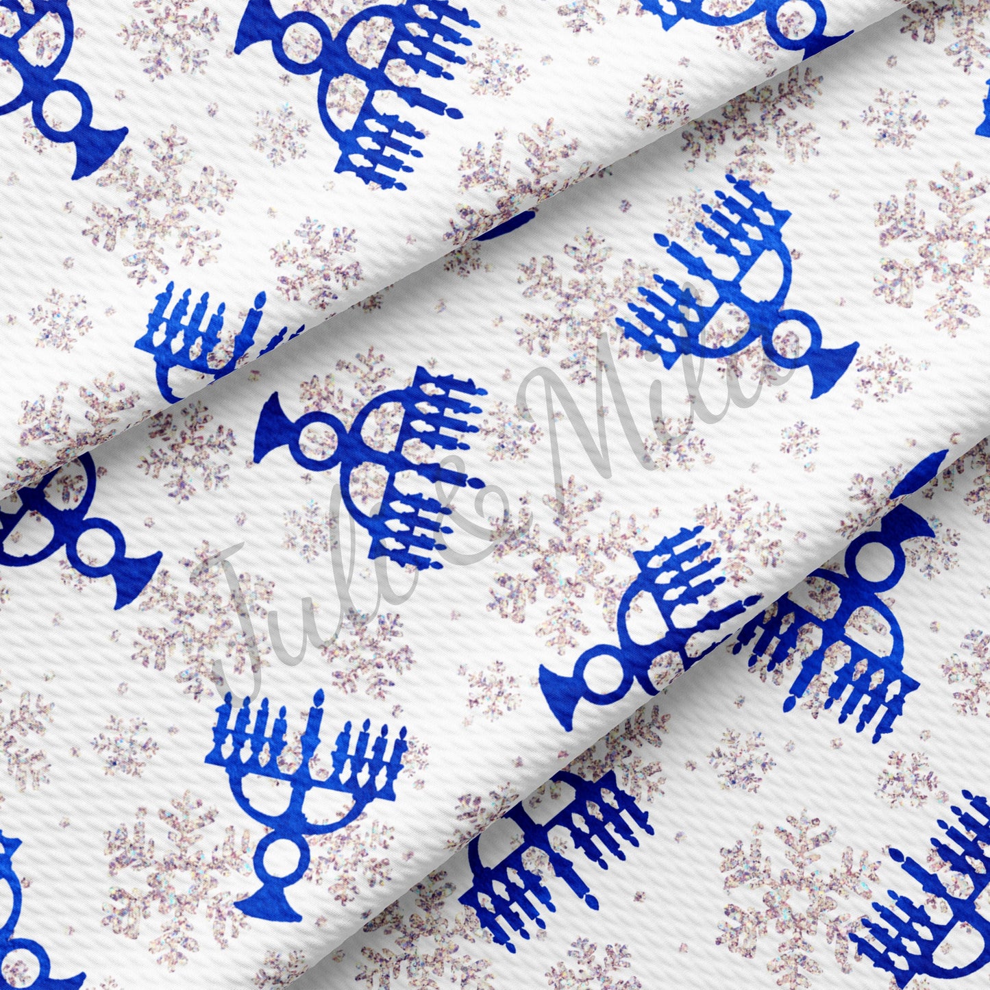 Hanukkah Bullet Fabric AC202