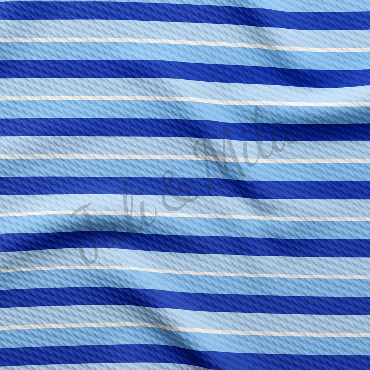 Hanukkah Printed Liverpool Bullet Textured Fabric by the yard 4Way Stretch Solid Strip Thick Knit Jersey Liverpool Fabric stripes9