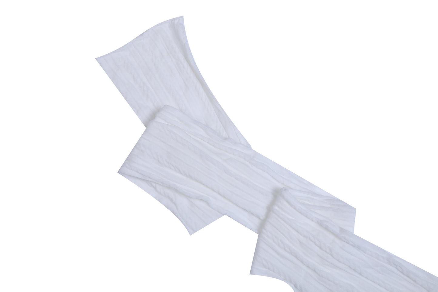 Mustard Stretch Braided Nylon Stretch Fabric Strips 3" x 44"