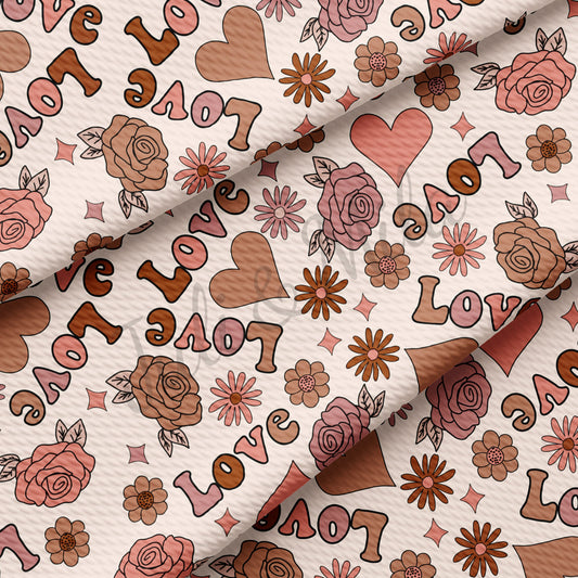 Valentines Day Bullet Fabric VD37