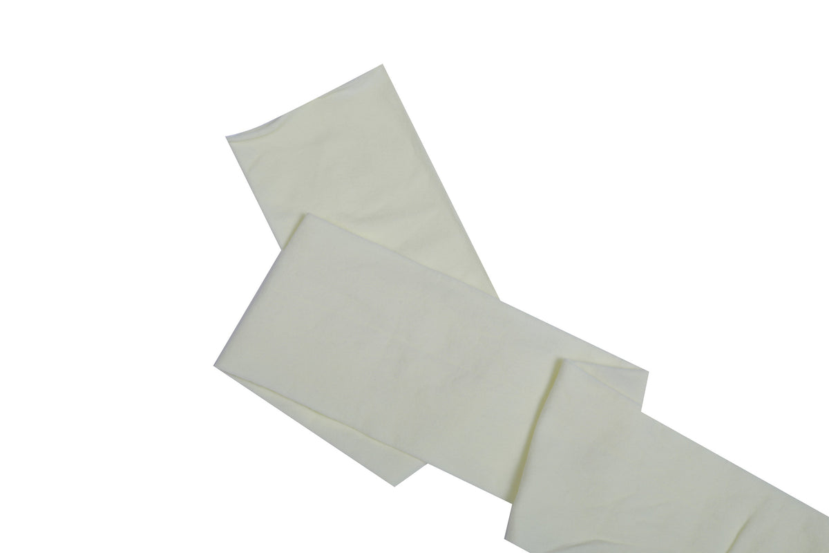 White Nylon Stretch Fabric Strips 3" x 44" for Bow Making Make Your Own Headbands Wholesale Nylon Strips DIY Fabric for Bows 29 Colors