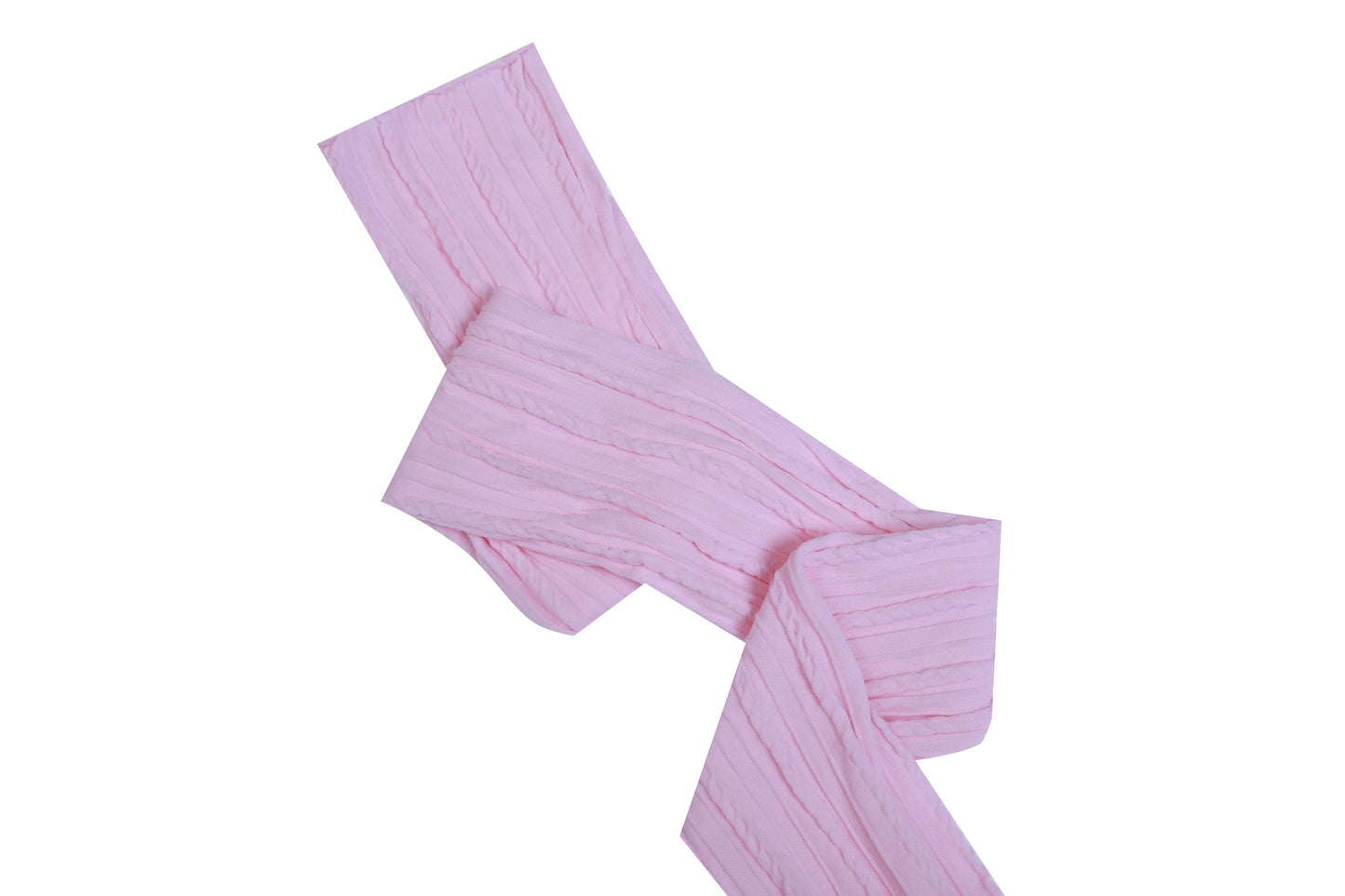 Red Stretch Braided Nylon Stretch Fabric Strips 3" x 44"