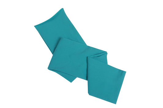 Aqua Nylon Stretch Fabric Strips 3" x 44" for Bow Making Make Your Own Headbands Wholesale Nylon Strips DIY Fabric for Bows 29 Colors