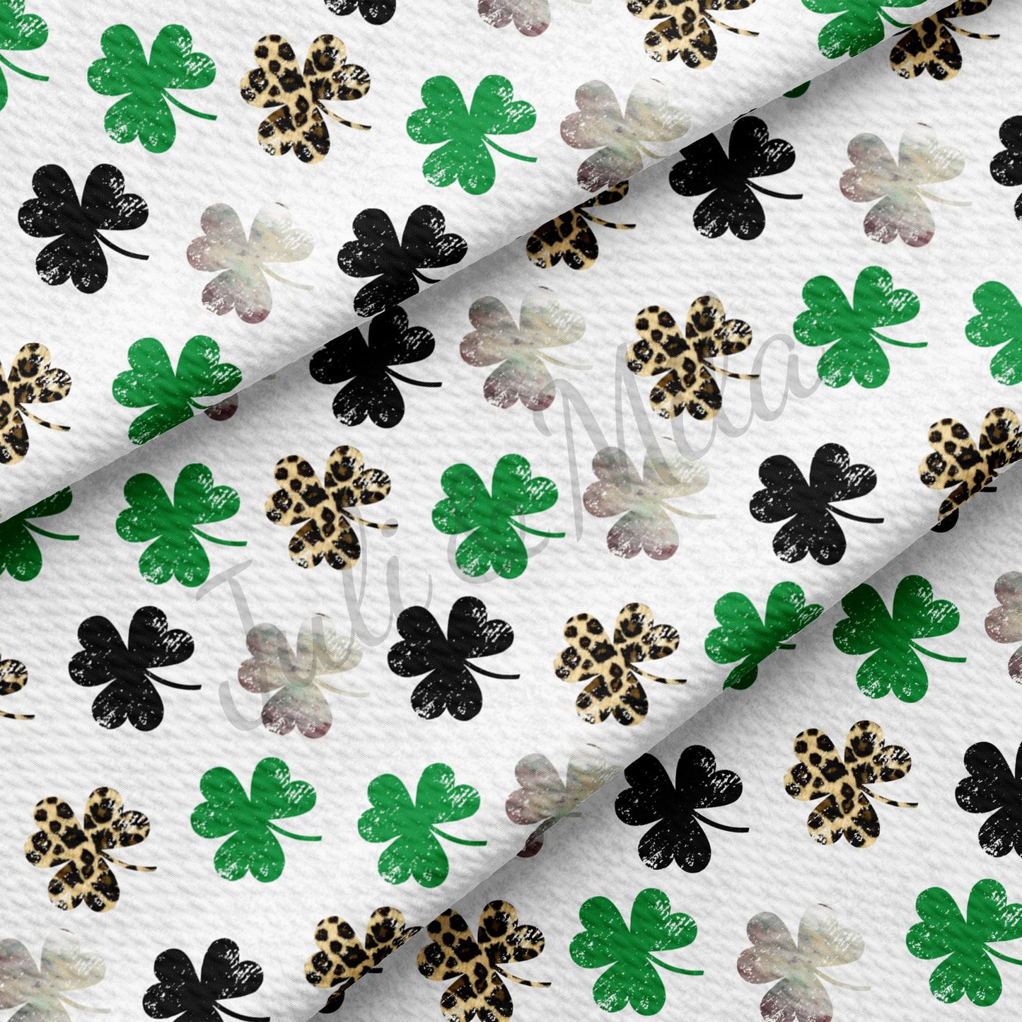 st Patrick’s day Bullet Textured Fabric  Patrick23