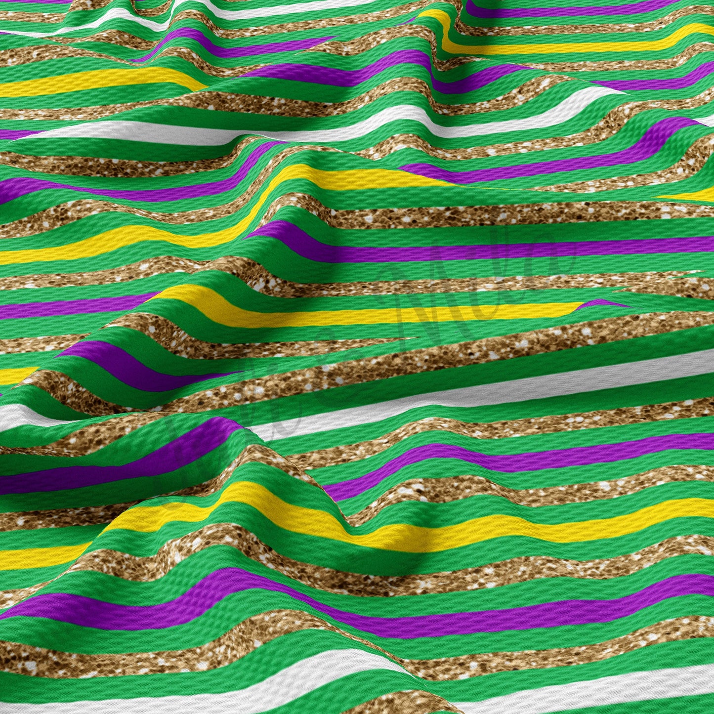 Mardi Gras Bullet  Fabric  Stripes14