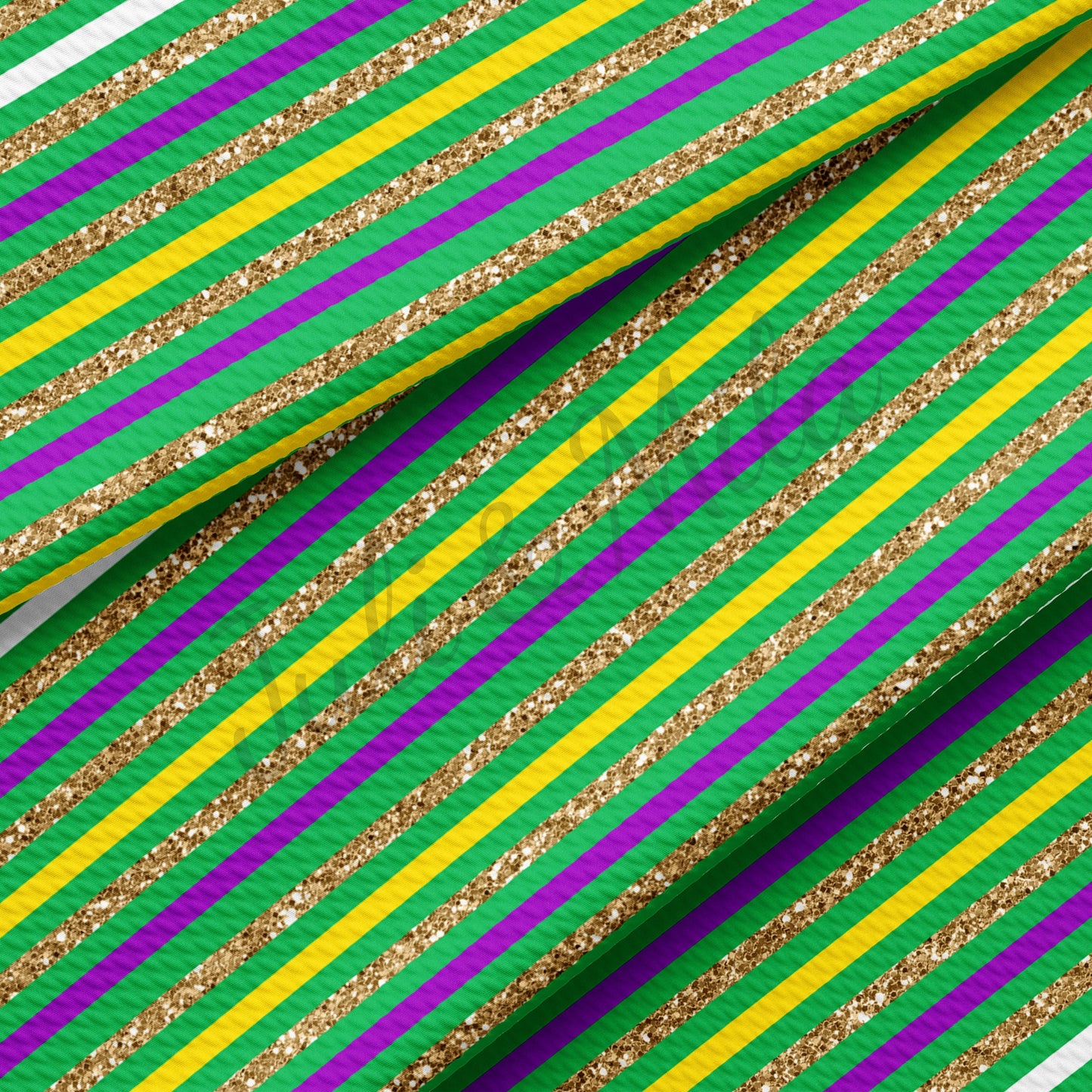 Mardi Gras Bullet  Fabric  Stripes14