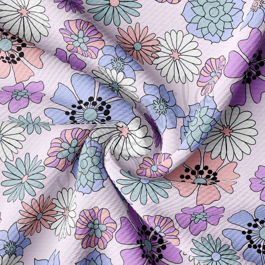 Easter Floral Bullet  Fabric AA369