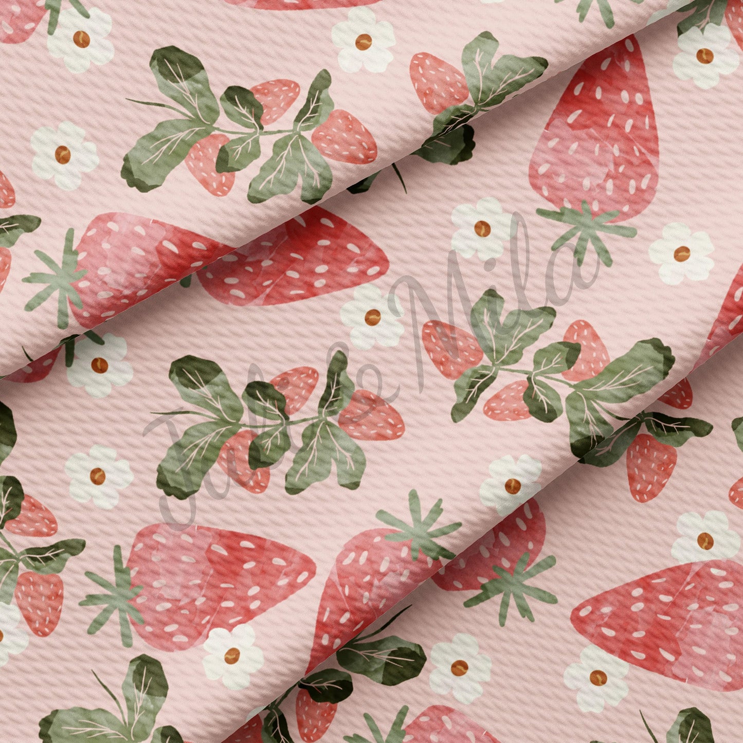 Strawberry Bullet Fabric  AA108