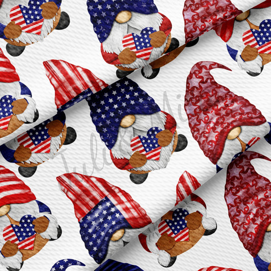 4th of July Patriotic Bullet Fabric PT61