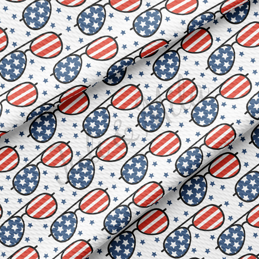 4th of July Patriotic USA Bullet Fabric PT85