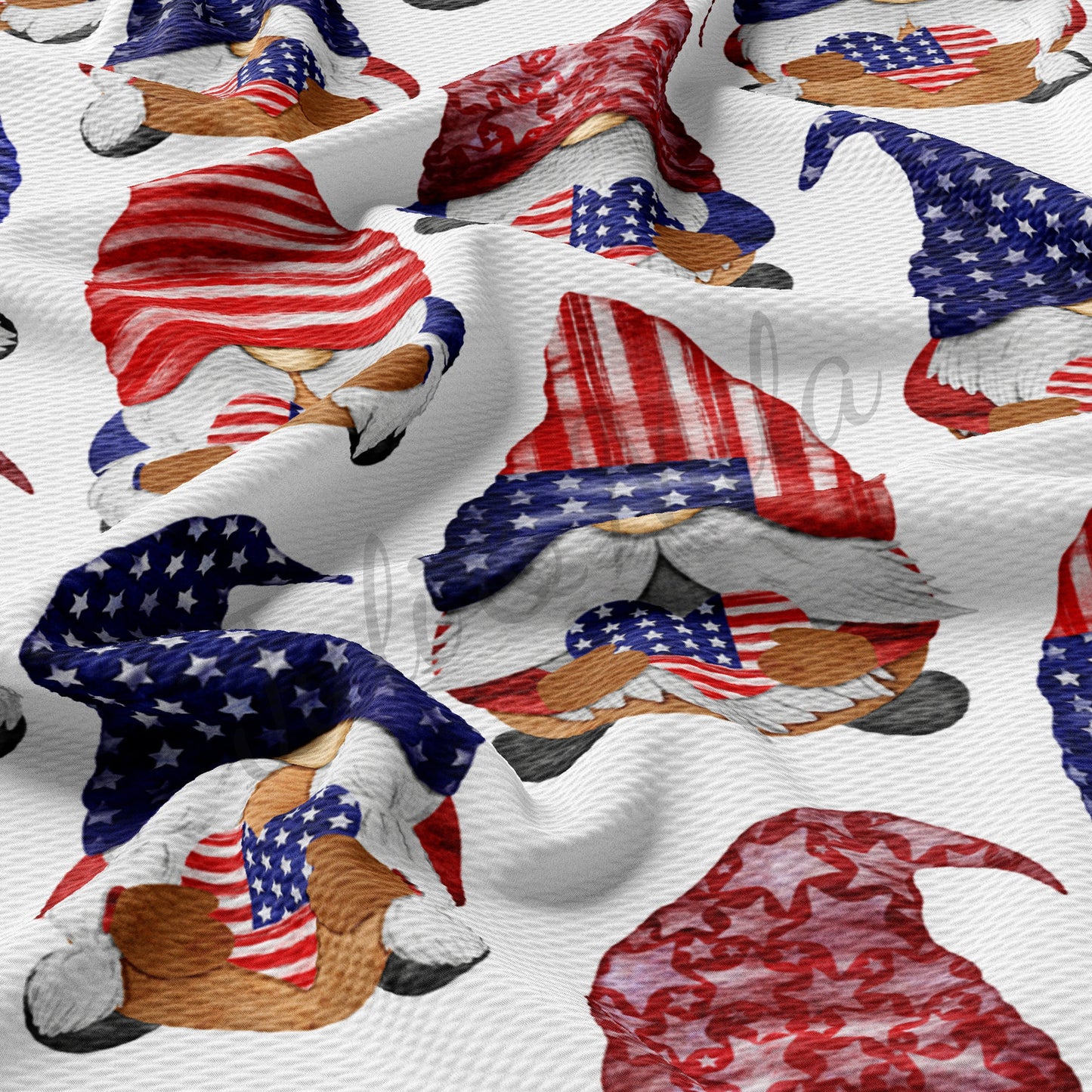 4th of July Patriotic Bullet Fabric PT61