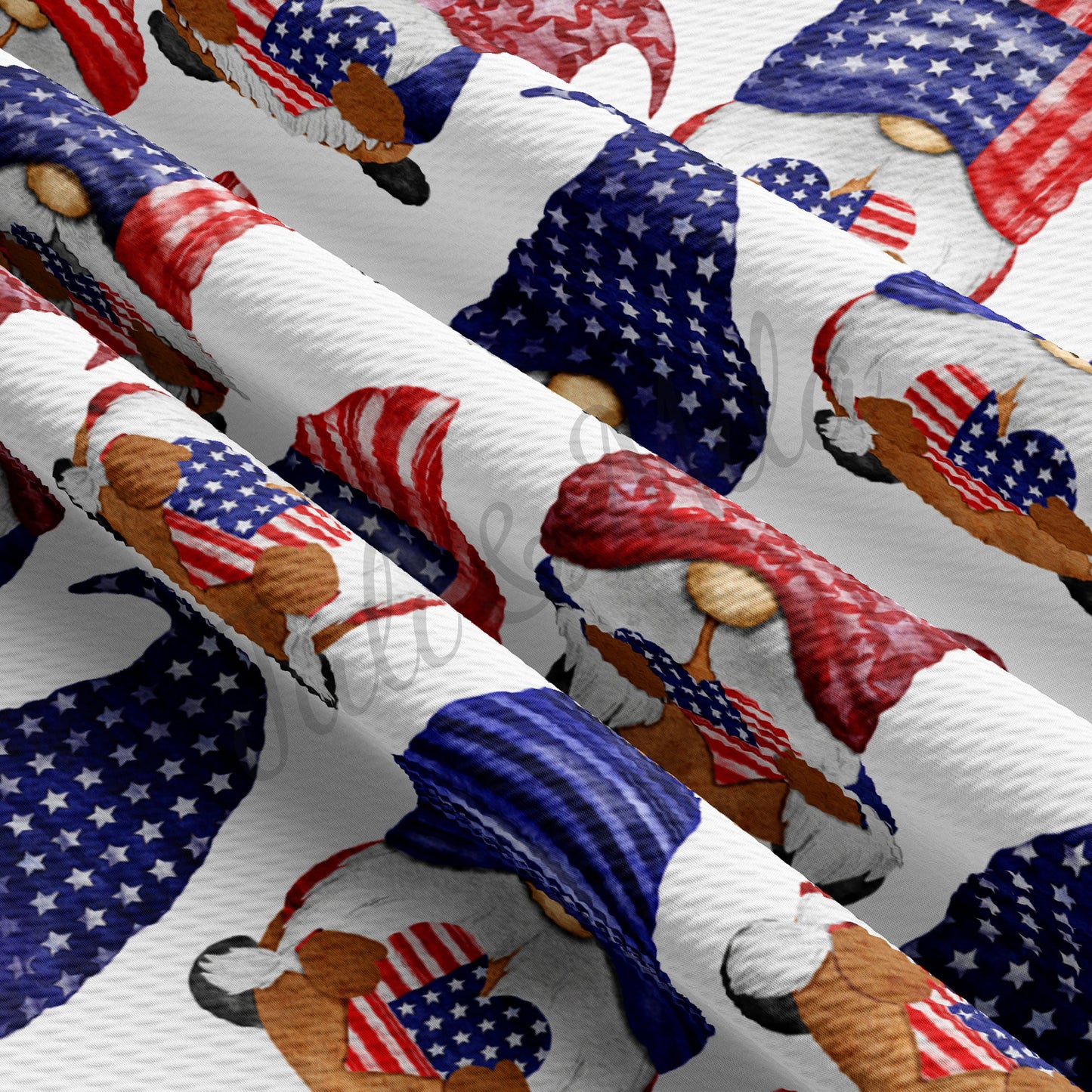 4th of July Patriotic Bullet Fabric PT61