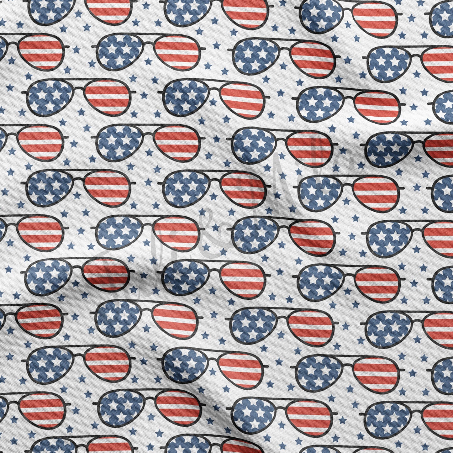 4th of July Patriotic USA Bullet Fabric PT85