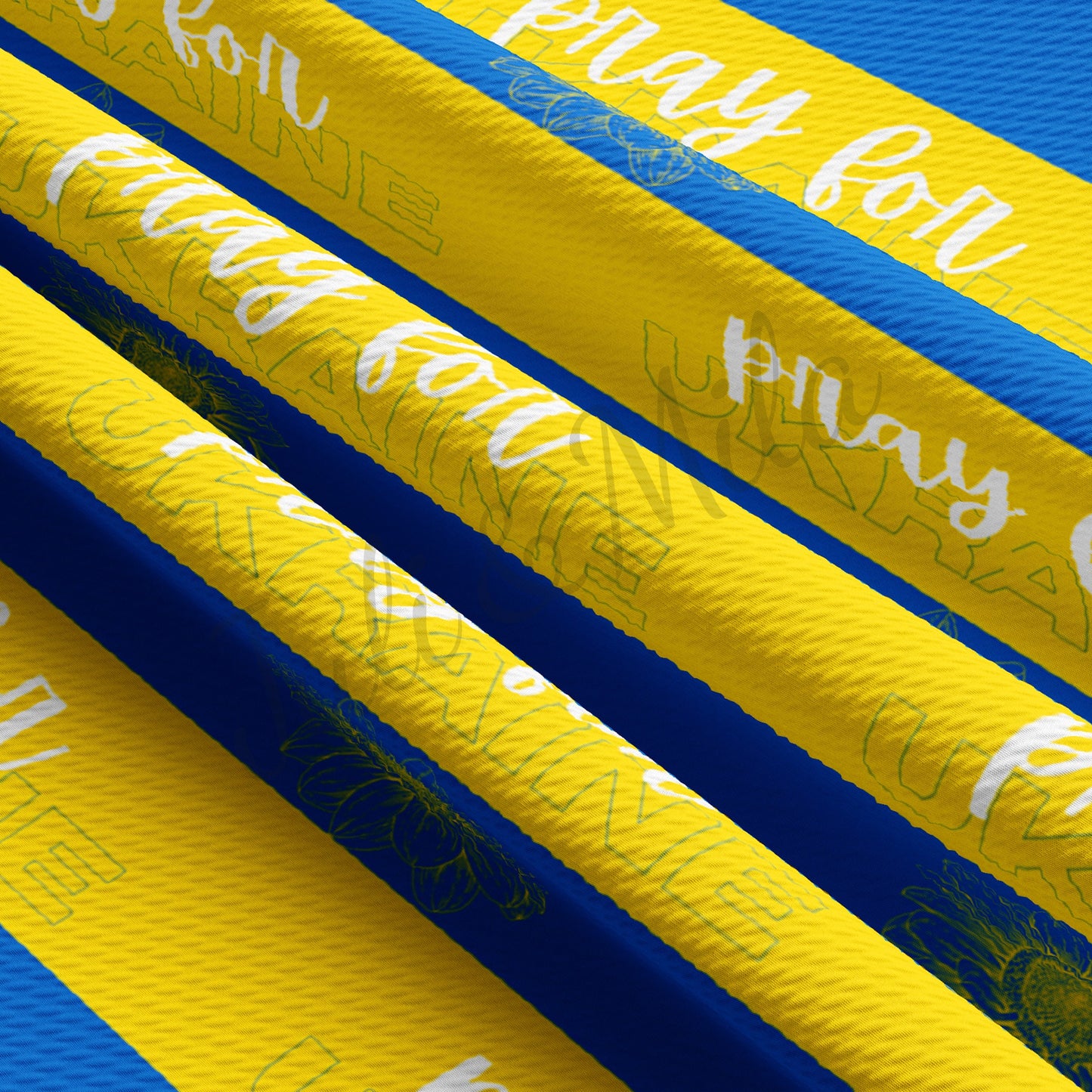 Pray For Ukraine Bullet Fabric AA241