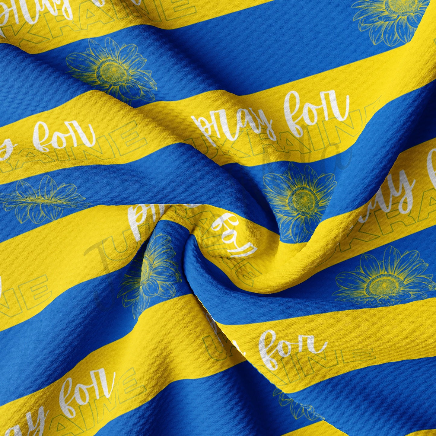 Pray For Ukraine Bullet Fabric AA241