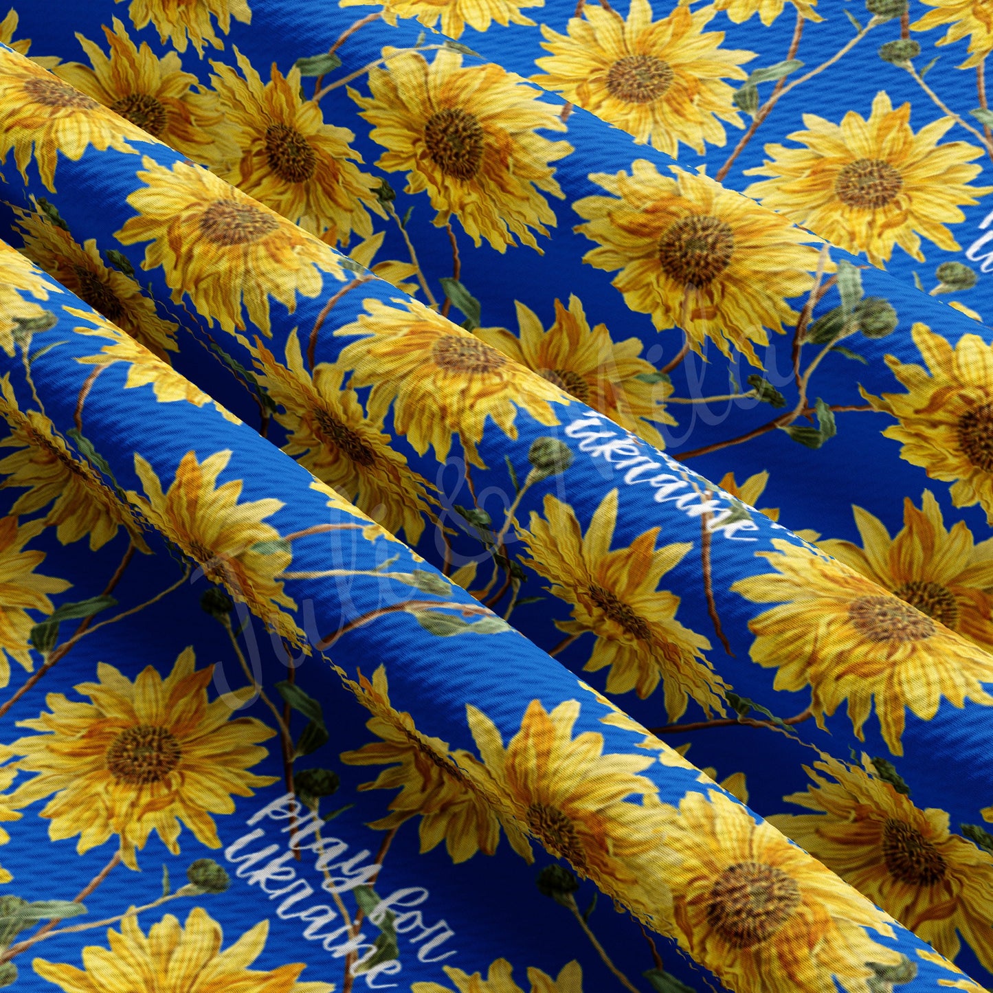 Pray For Ukraine Bullet Fabric AA243