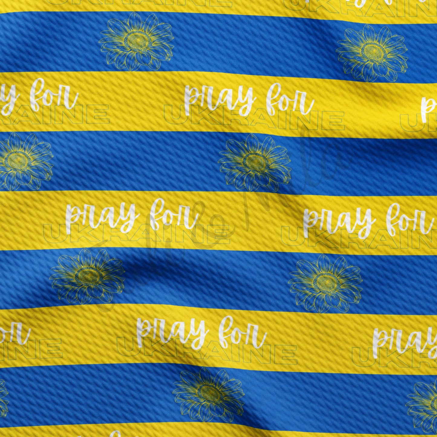Pray For Ukraine Bullet Fabric AA241