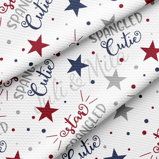 Star Spangled Cutie 4th of July Patriotic USA Bullet PT92