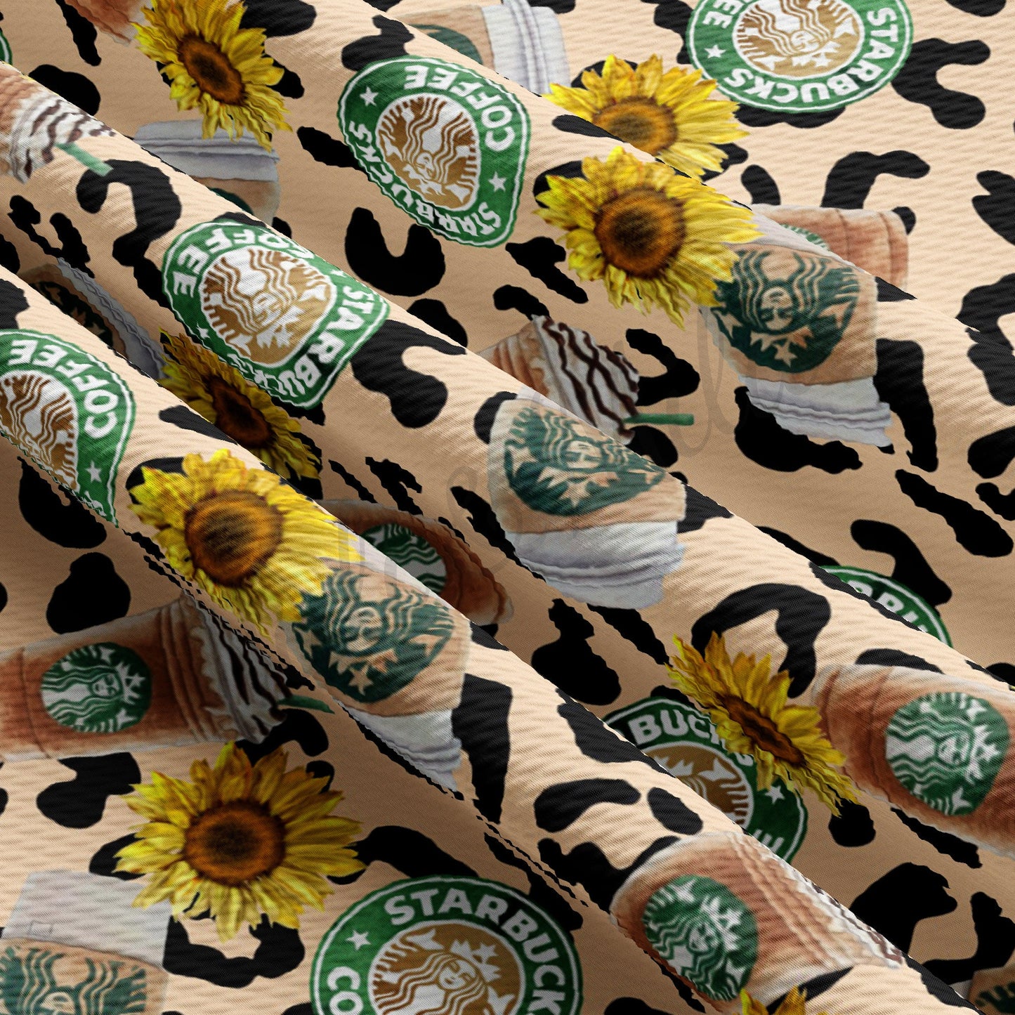 Starbucks Printed Bullet Fabric AA358