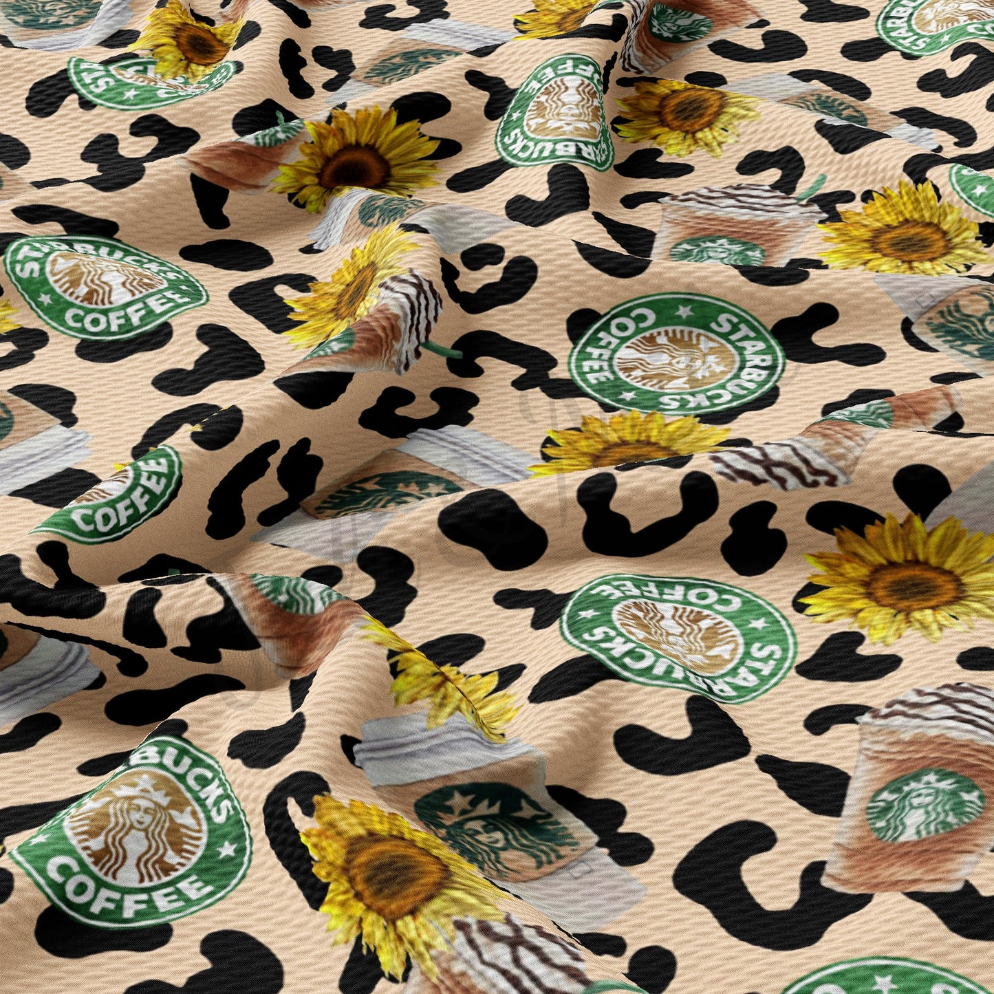 Starbucks Printed Bullet Fabric AA358