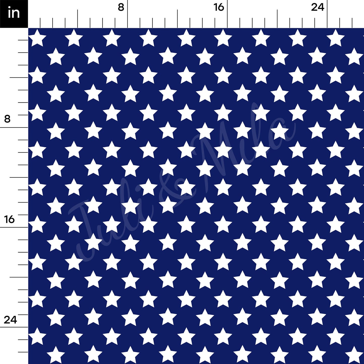 Stars Patriotic 4th of July Liverpool Bullet Fabric PT98