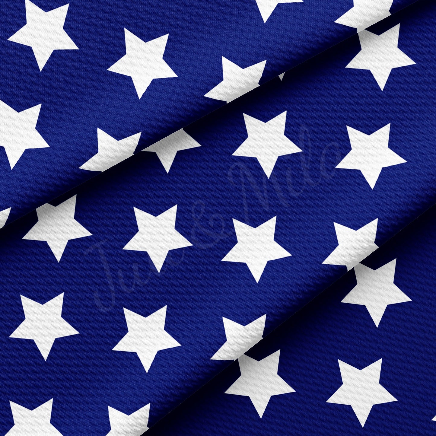 Stars Patriotic 4th of July Liverpool Bullet Fabric PT98