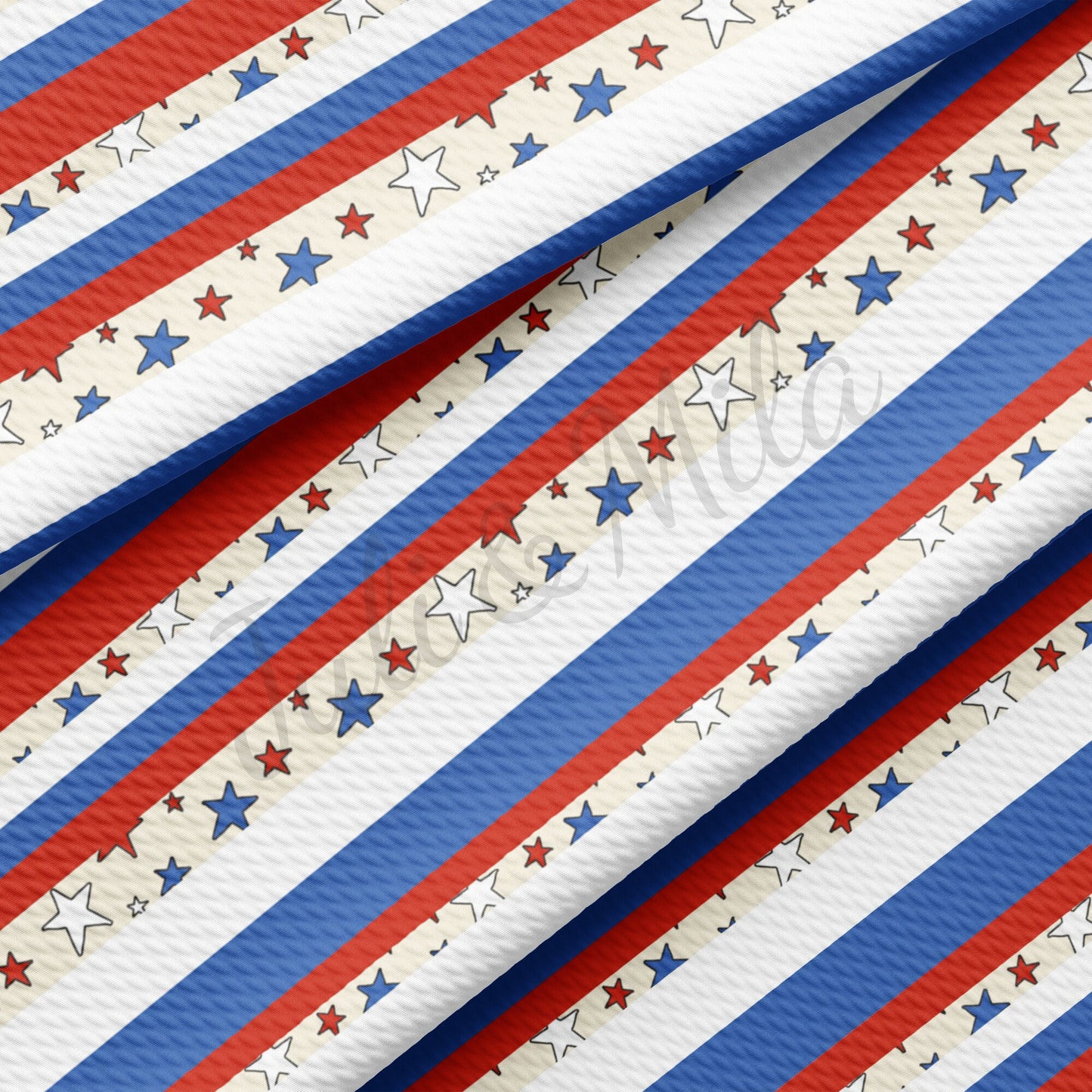 Patriotic 4th of July Bullet Fabric AA368