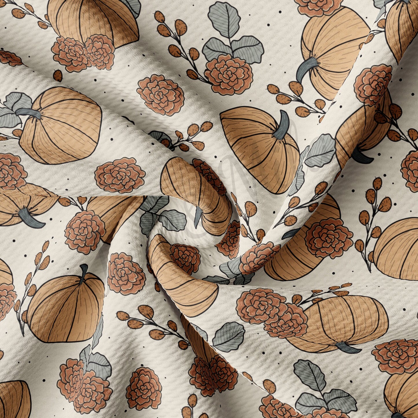 Fall Pumpkin Bullet Fabric AA447