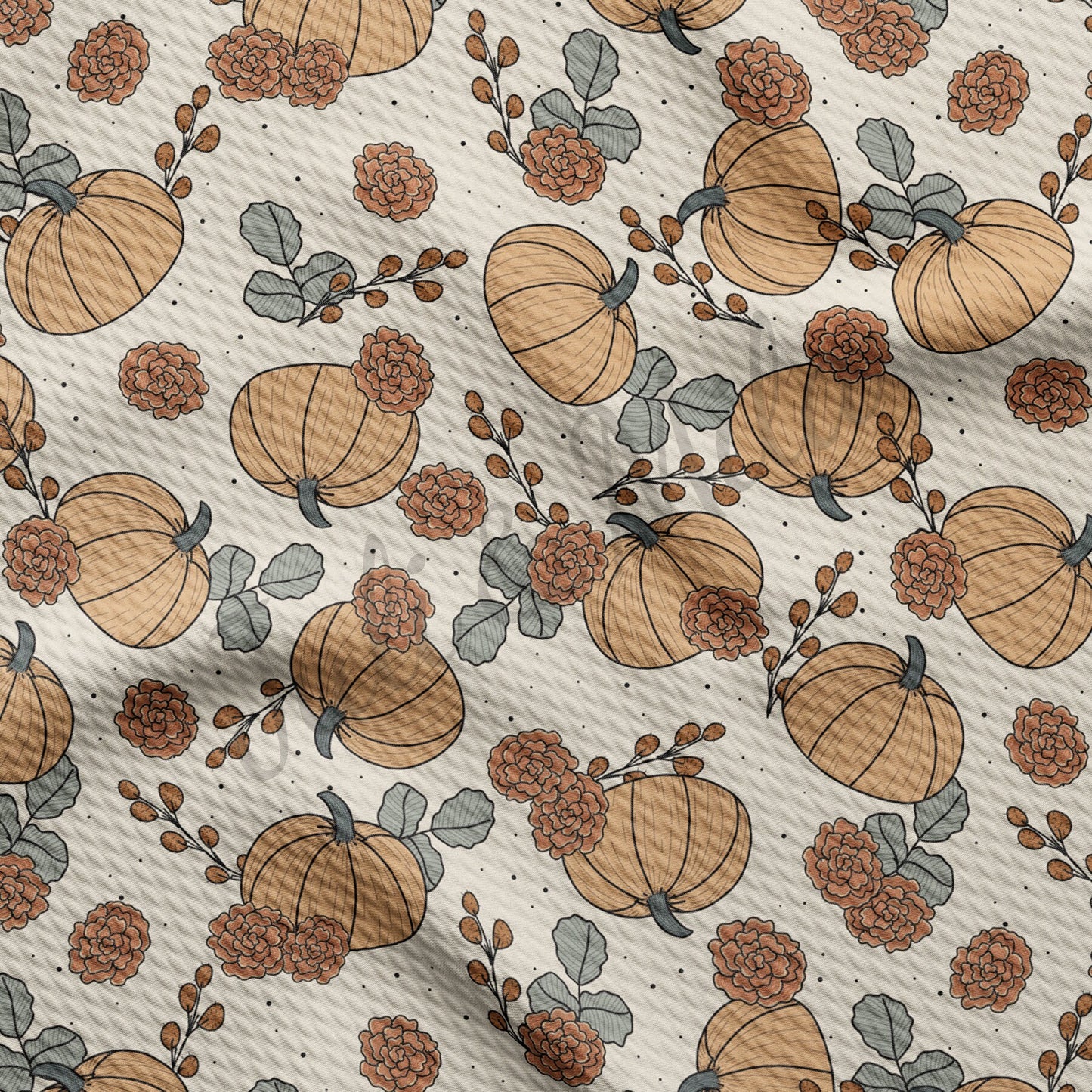 Fall Pumpkin Bullet Fabric AA447