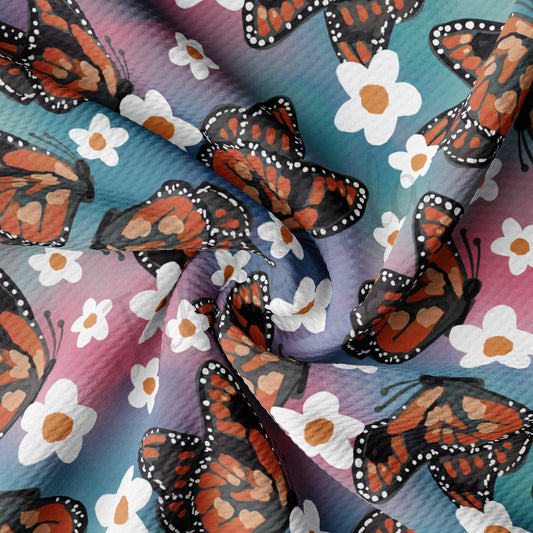 Butterflies Bullet Fabric AA468